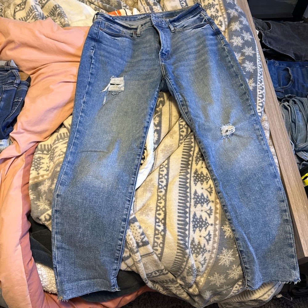 Old Navy O.G. Straight High Waisted Jeans